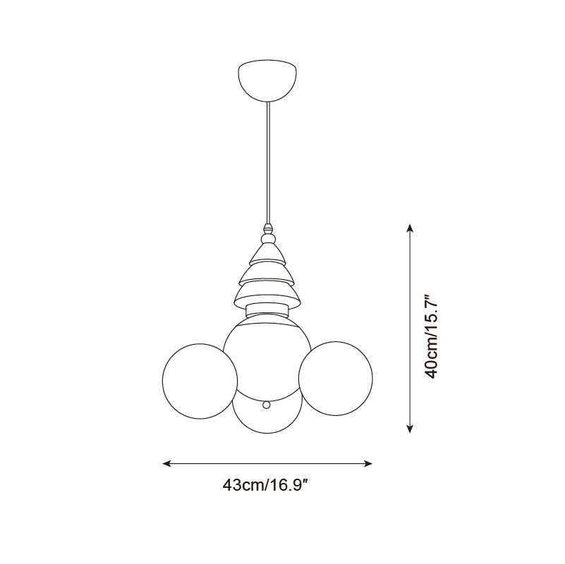 MiloSphere Pendant Lamp T1426