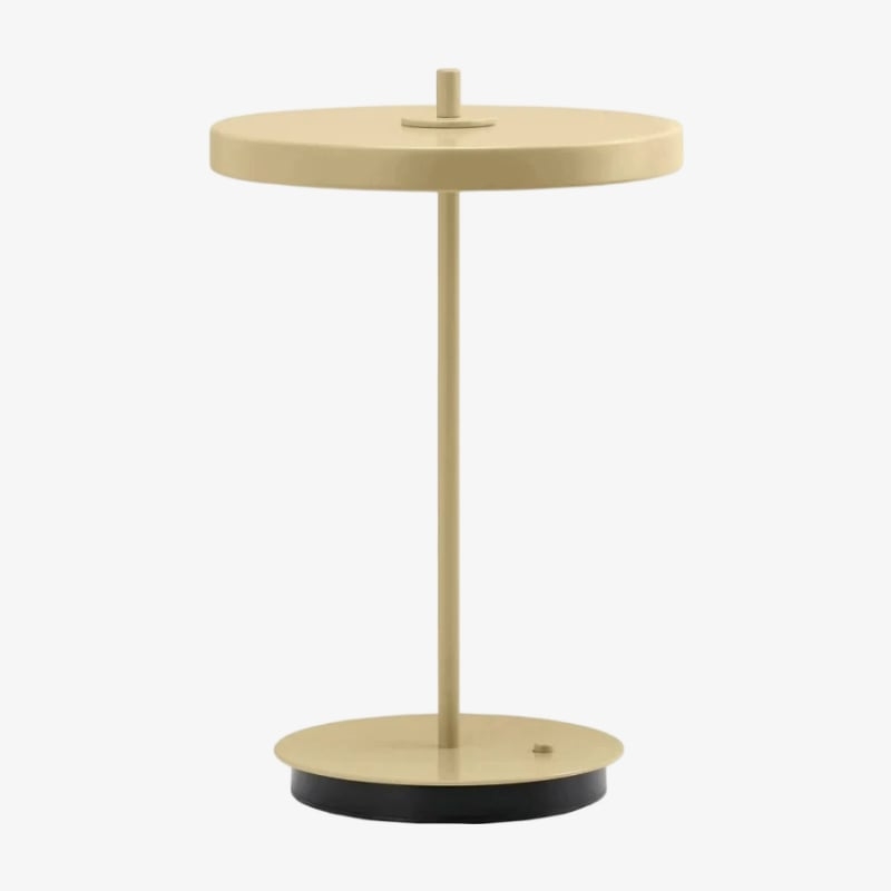 Astris Minimalist Metal Table Lamp - Contemporary Desk & Bedside Accent Lighting T581