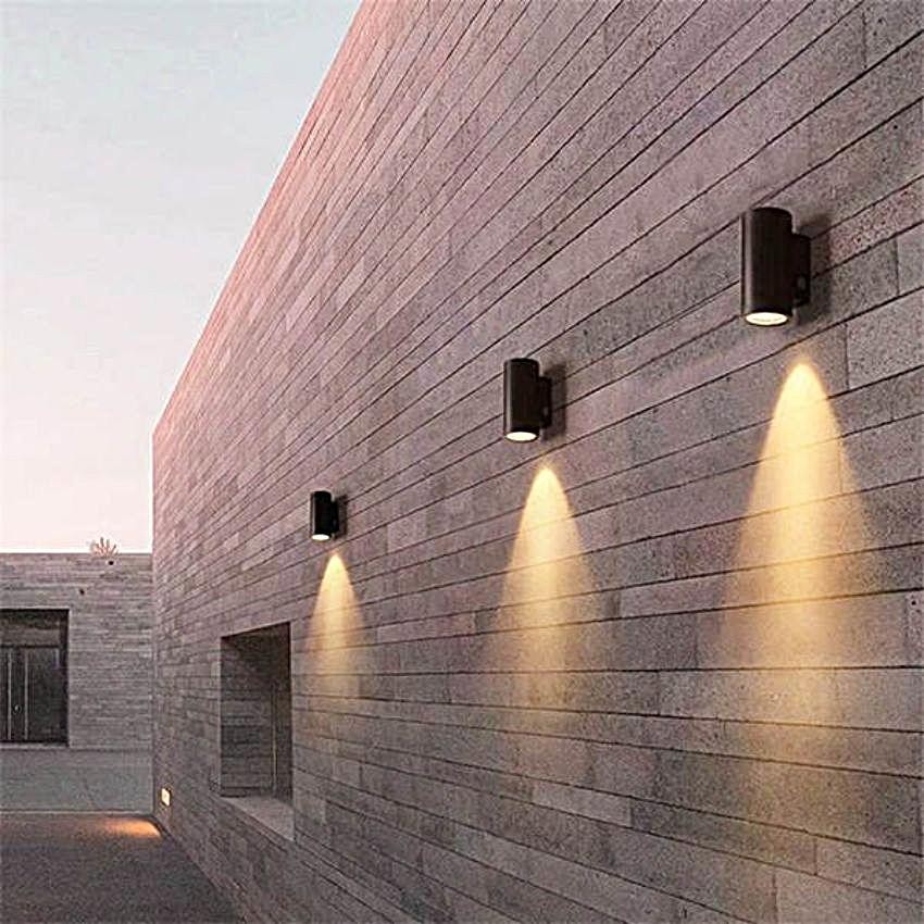 Cylinder Outdoor LED Wall Light