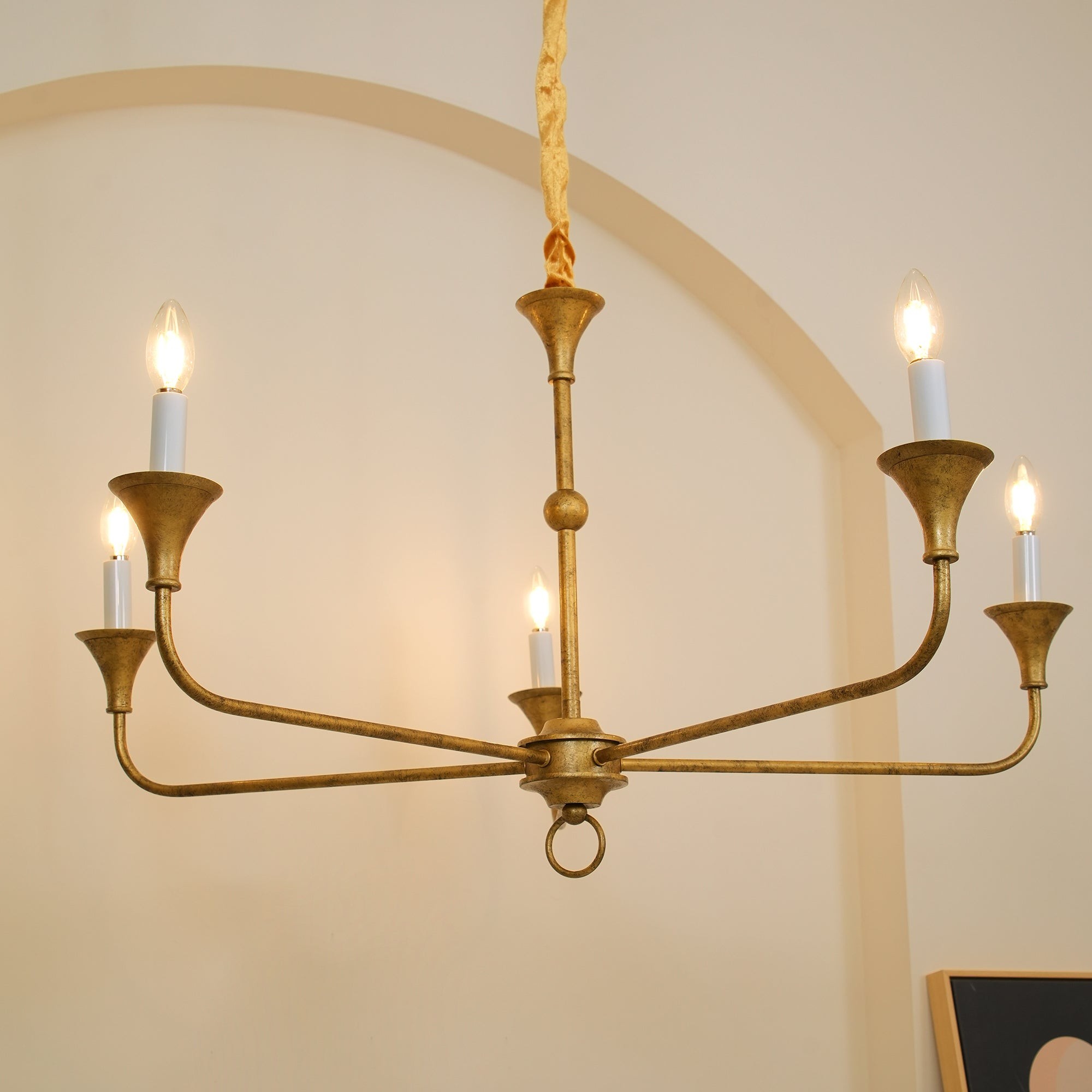 Mid Century Vintage Chandelier M26