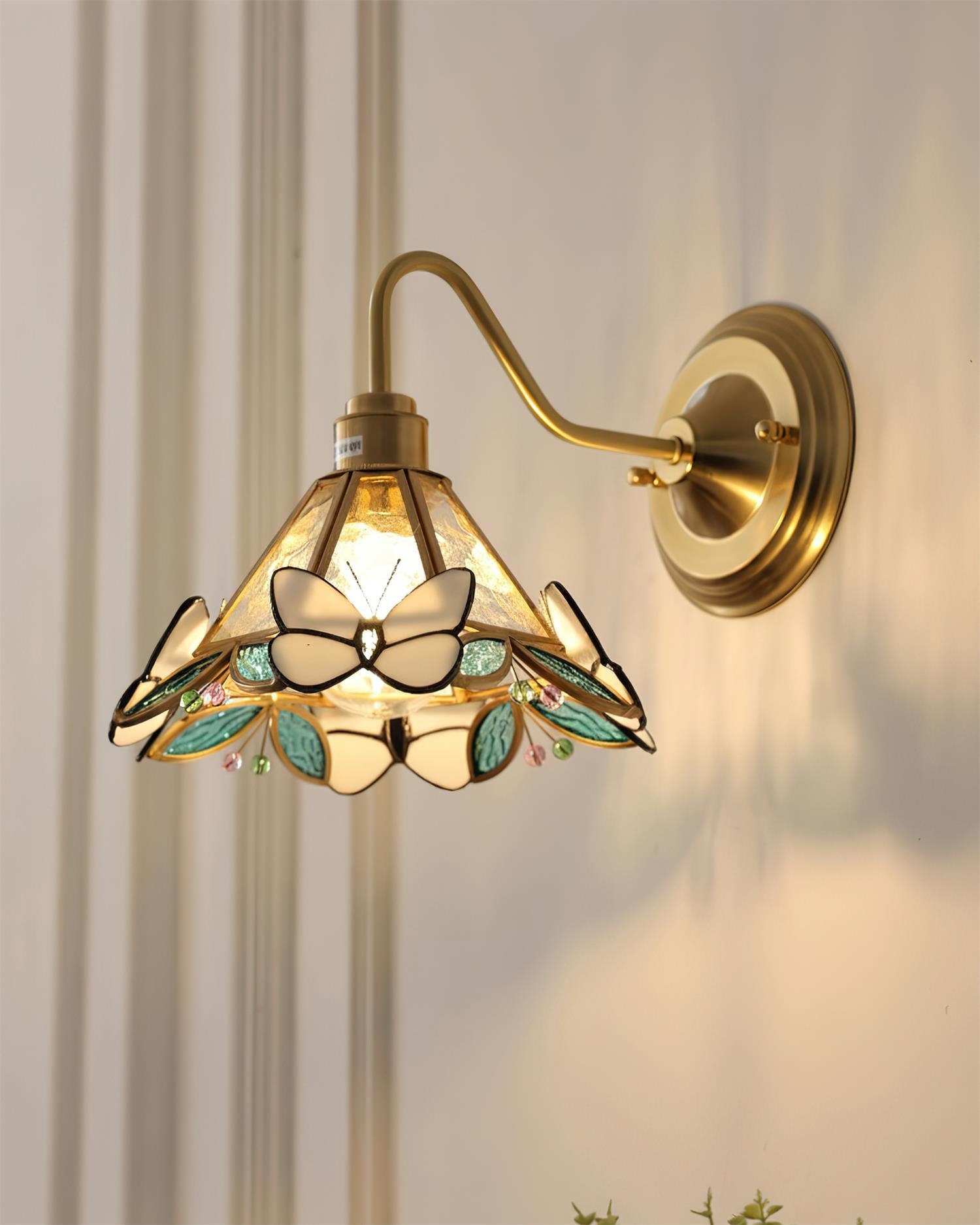 Butterfly Jewel Wall Lamp T1464