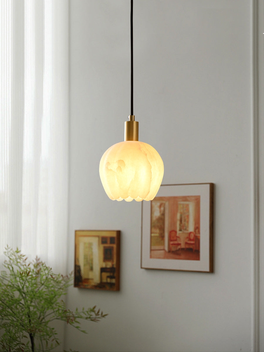 Lilin Alabaster Pendant Light T1648