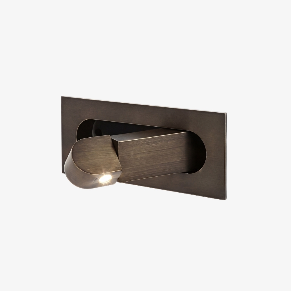 Noctiqo Adjustable LED Bedside Wall Light - Contemporary Design Metal Night Lamp for Home T1081