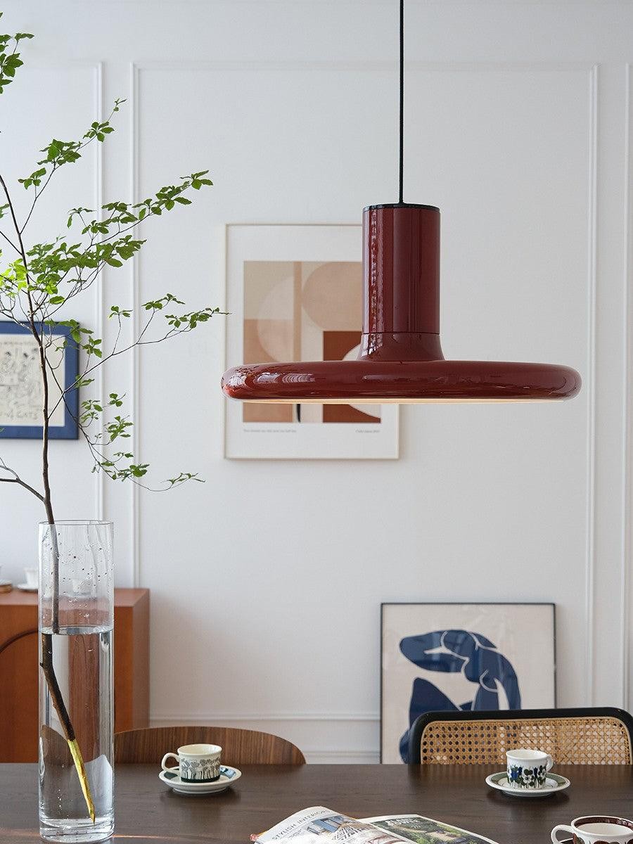 Vintage UFO Frisbee Pendant Lamp M341