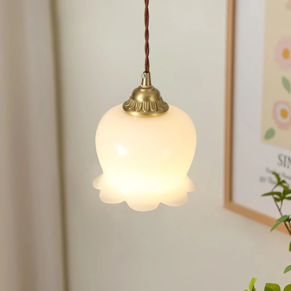 Vintage Valley Flower Pendant Light S163