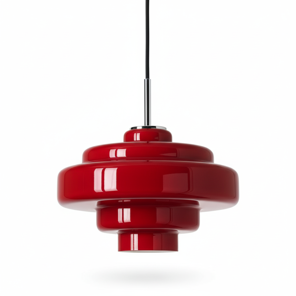 Koloro Multi-Layer Pendant Light - Vintage Metal and Glass for Living Room T277
