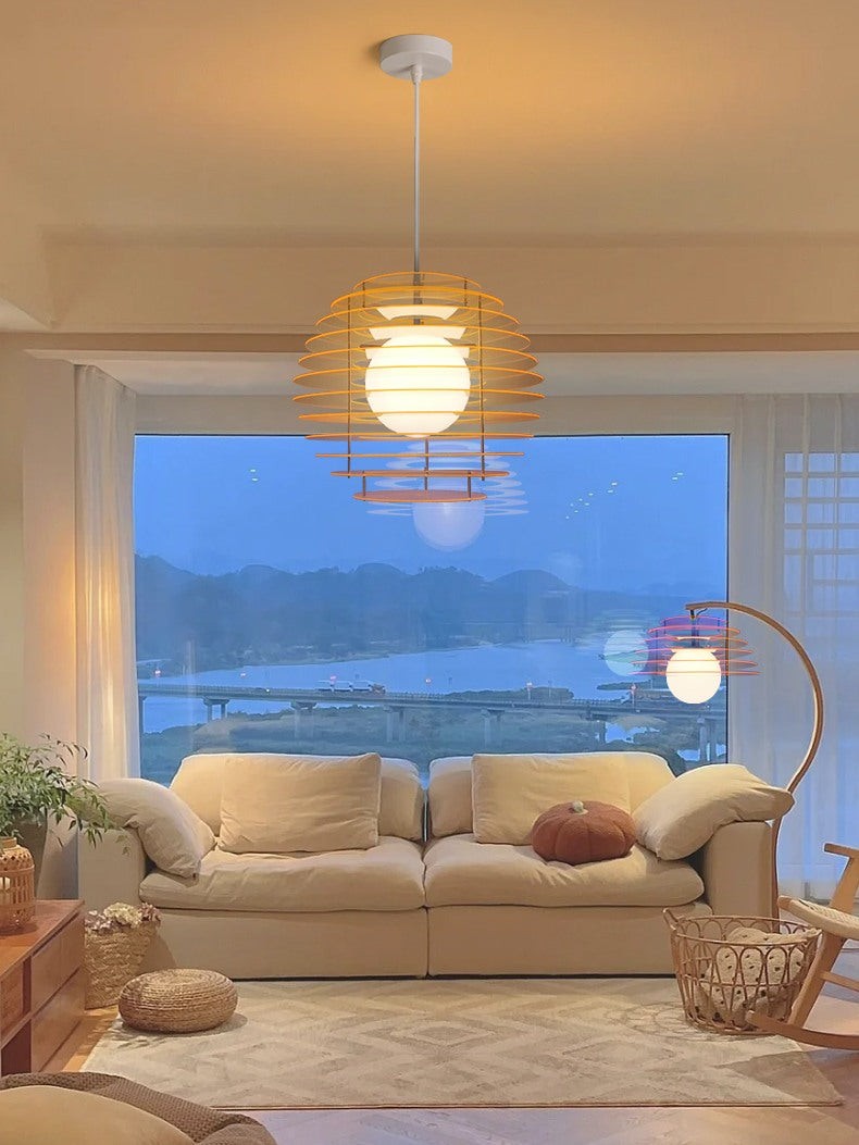 Bauhaus Memphis Acrylic Sunrise Pendant Lamp G78