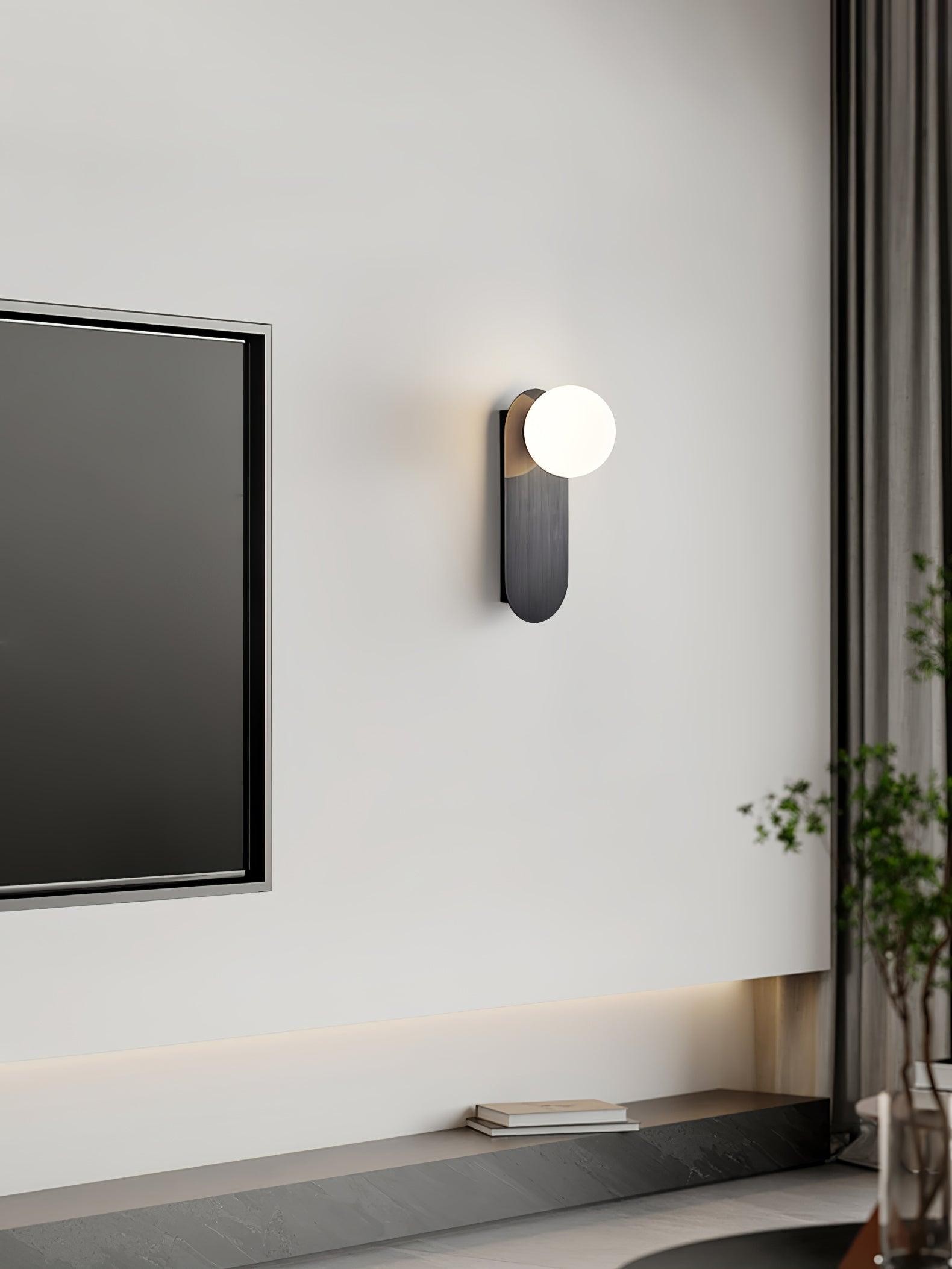 Modern Glass Base Sconce M280