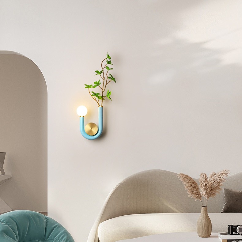 Creative U Shaped Double Head Wall Lamp M91