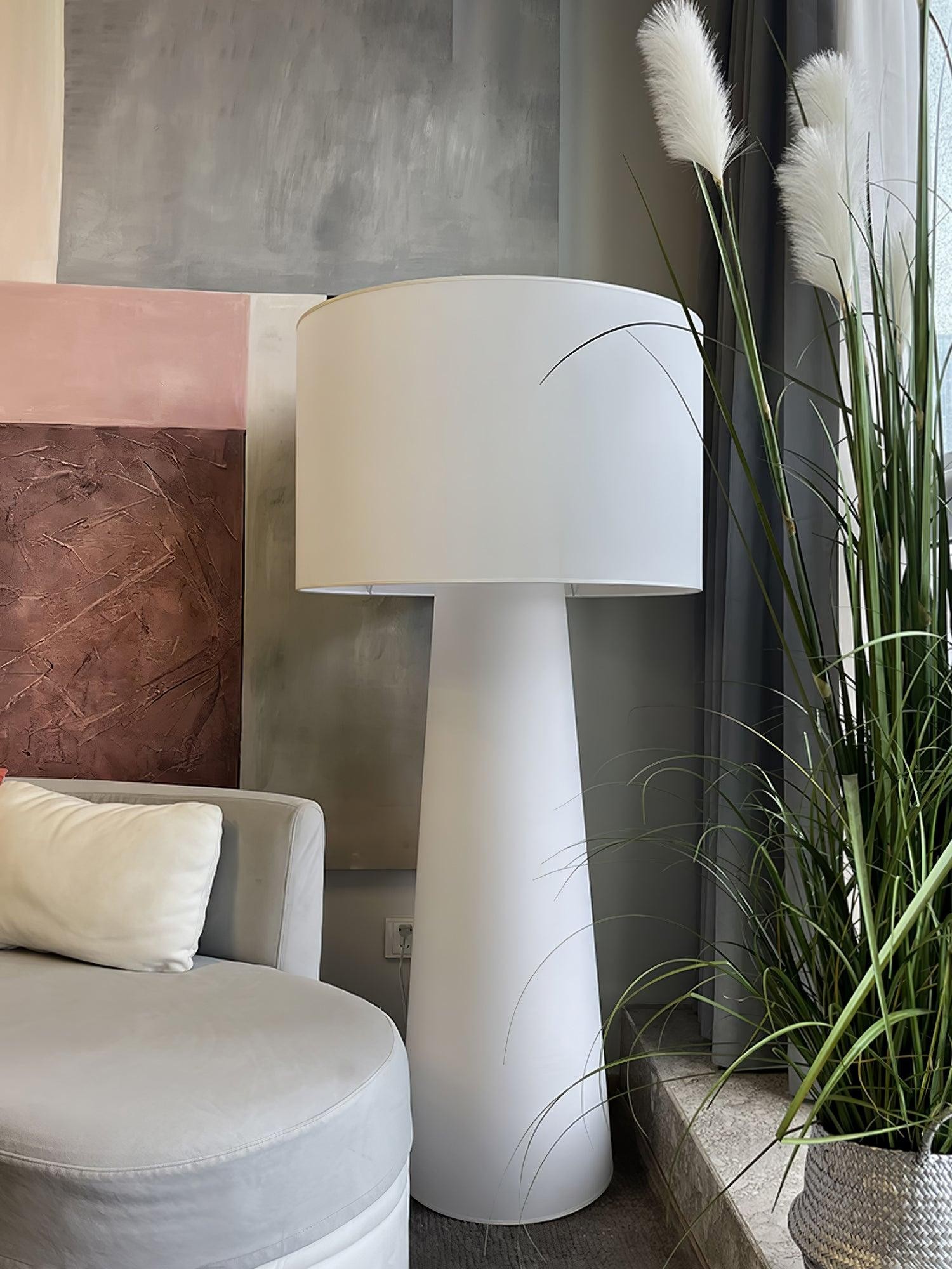 Column Fabric Floor Lamp Suitable For Living Room M561