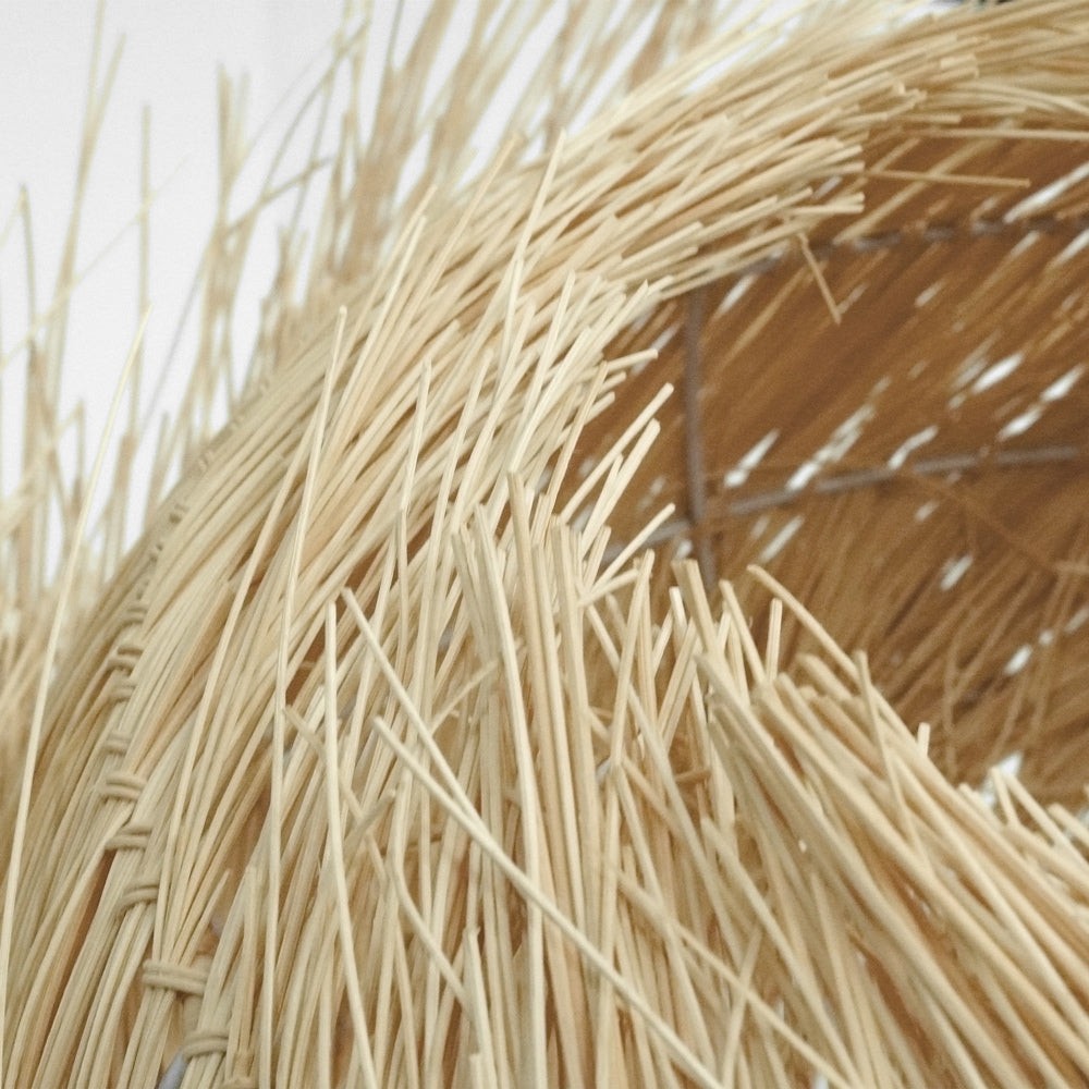 Natural Style Nest Rattan Pendant Lamp S72