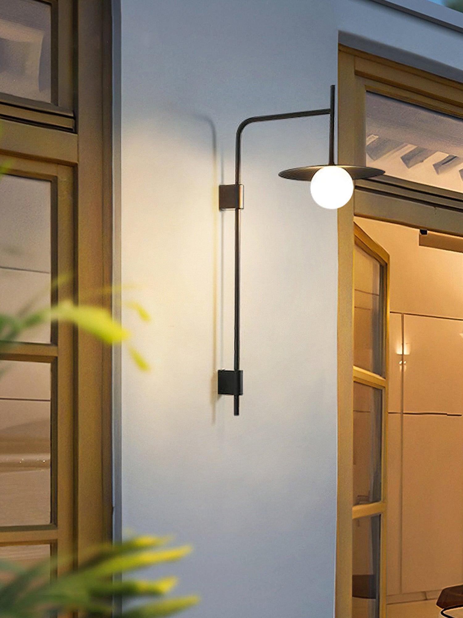 Nordic Swing Arm Wall Lamp for Living Room G26