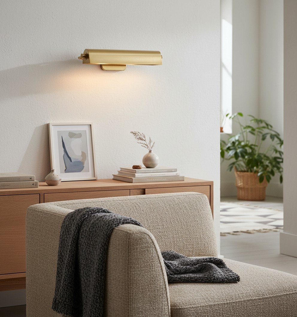 Modo Picture Light Adjustable Swing-Arm Design Classic Art Gallery Light for Wall Art T598