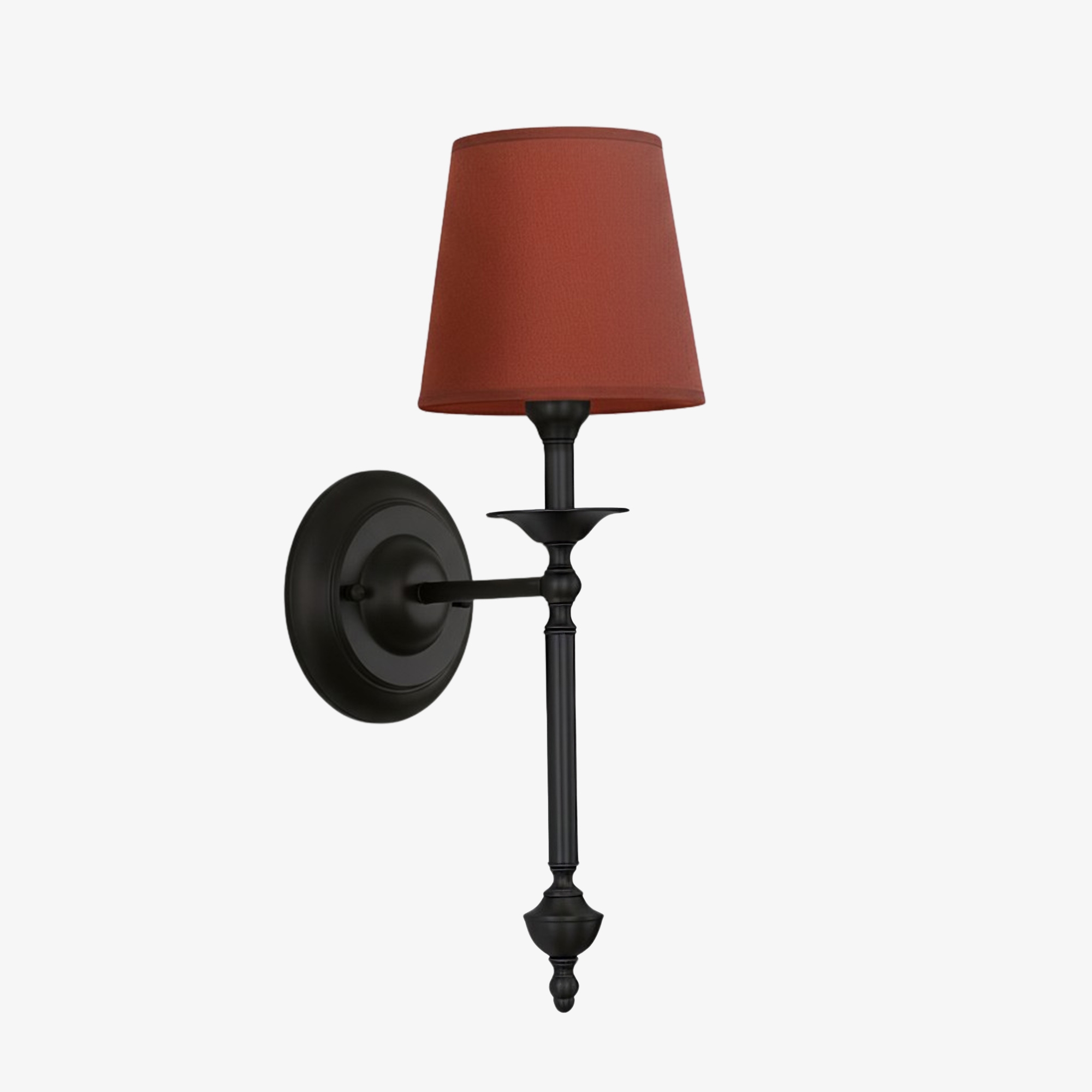 Arcuma Wall Lamp - Modern Copper and Fabric for Living Room T492
