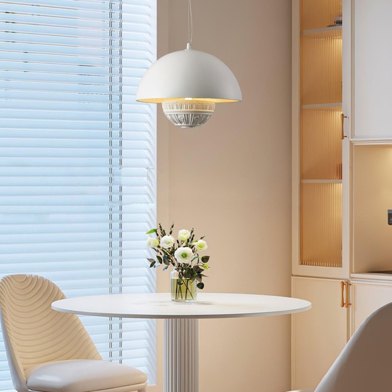 Semi Circular Metal Pendant Lamp M245