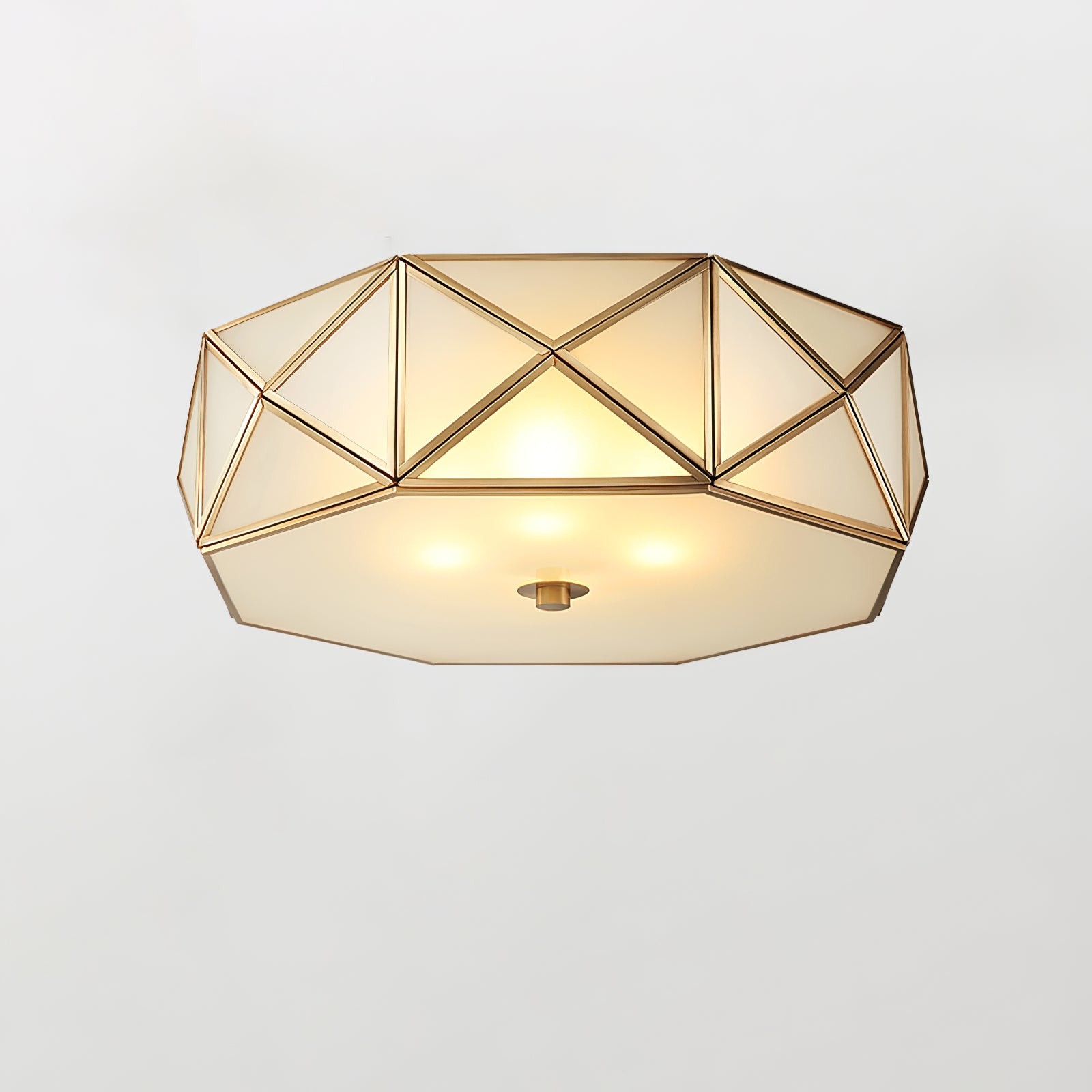 Geometric Shaped Flush Ceiling Light M452