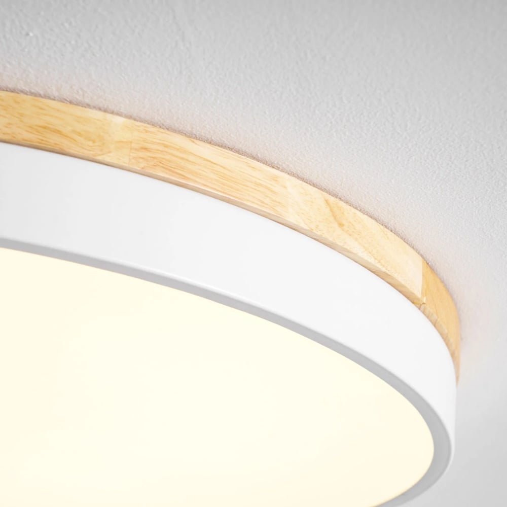 Cielora Round Flush Mount Ceiling Lamp Minimal Profile - Modern Interior Decor T509
