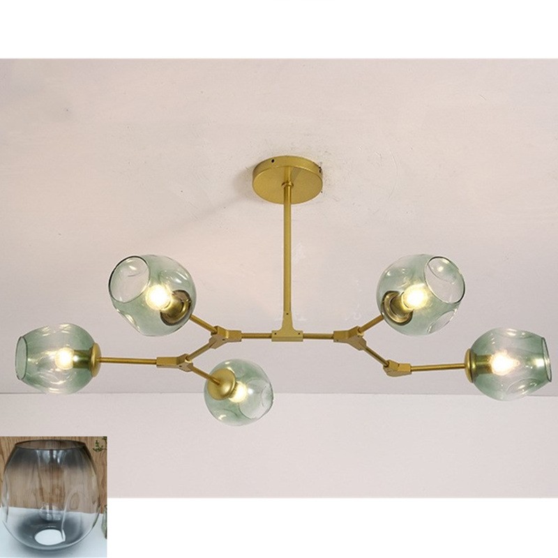Branching Bubble Chandelier