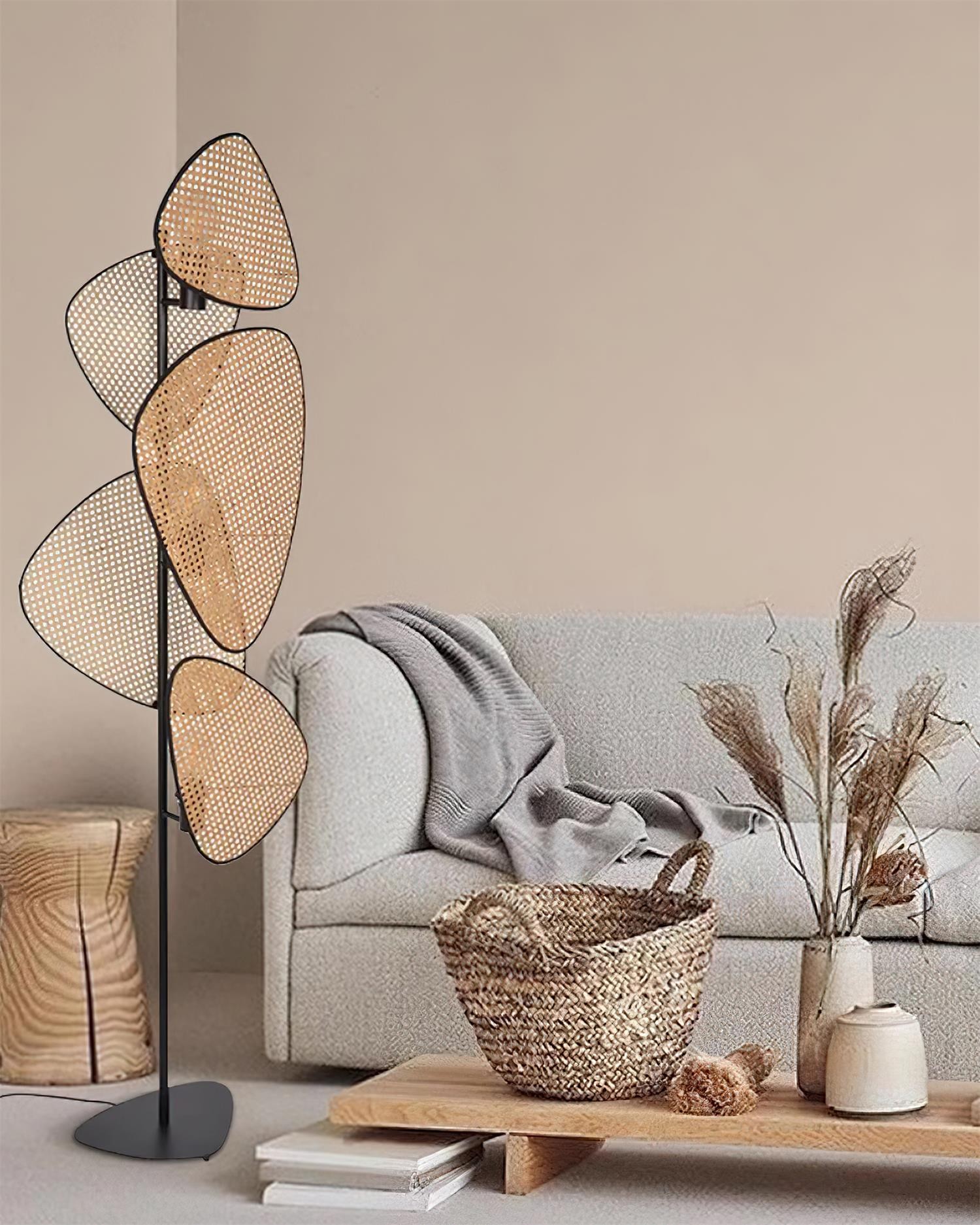 Creative Natural Rattan Floor Lamp M231