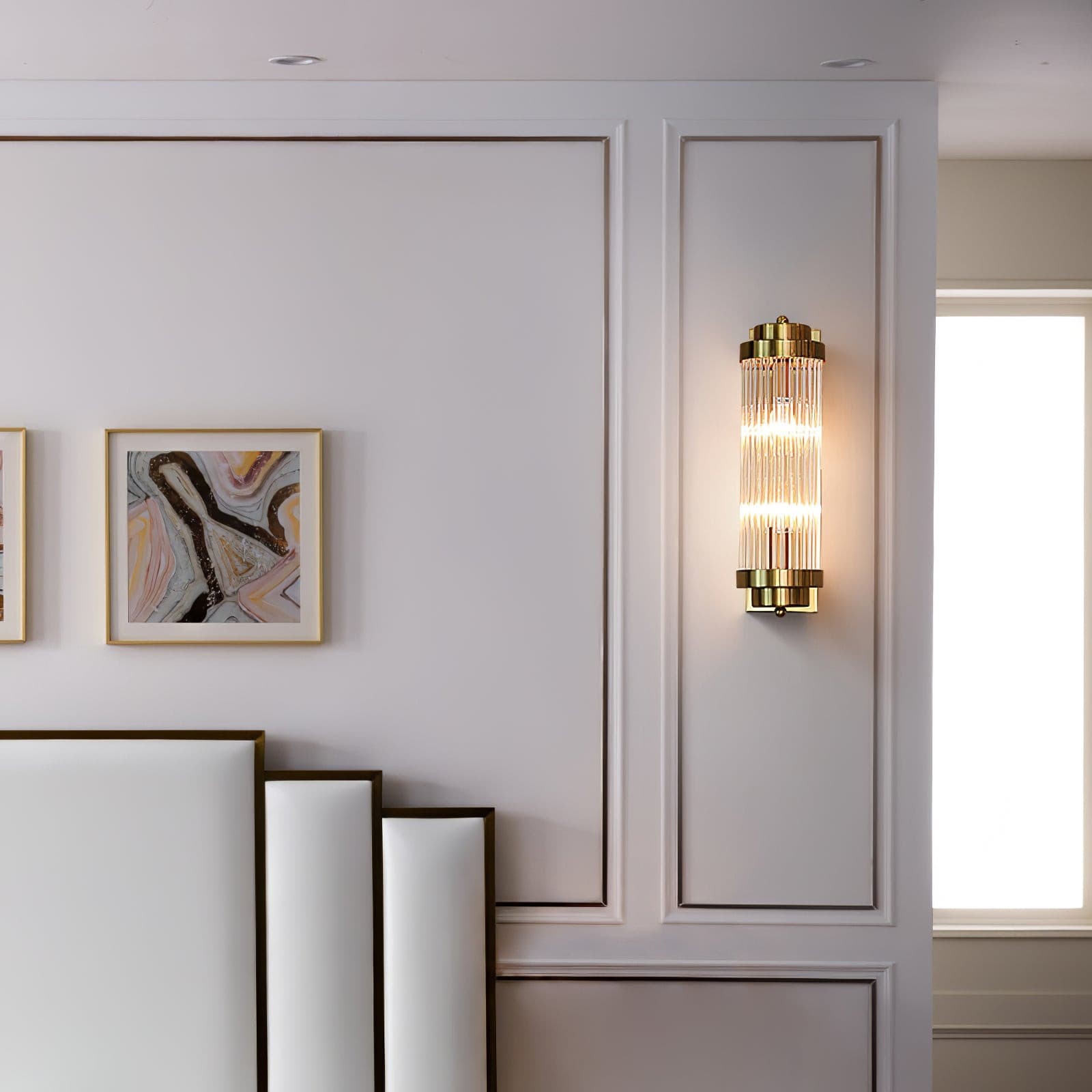 Pillar Offset Wall Lamp T429