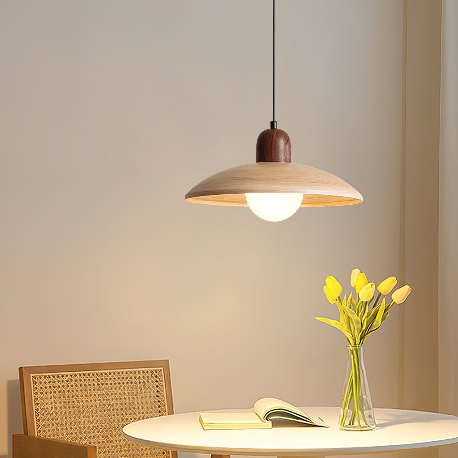 Medieval Style Simple Round Table Pendant Lamp M489
