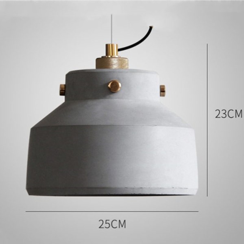 GOTHEX Cement Pendant Light