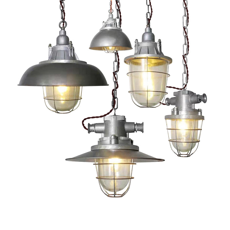 Bulkhead Cage Pendant Light T1853