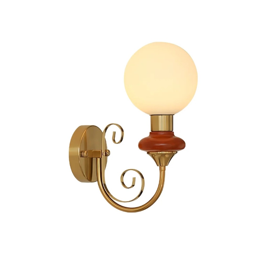 Elegant Wall Lamp with Sculptural Glow and Architectural Form S220