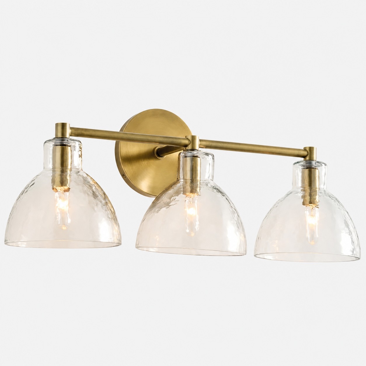 Glavira Elegant Recycled Glass Sconce - Wall Light for Modern Bedroom T049