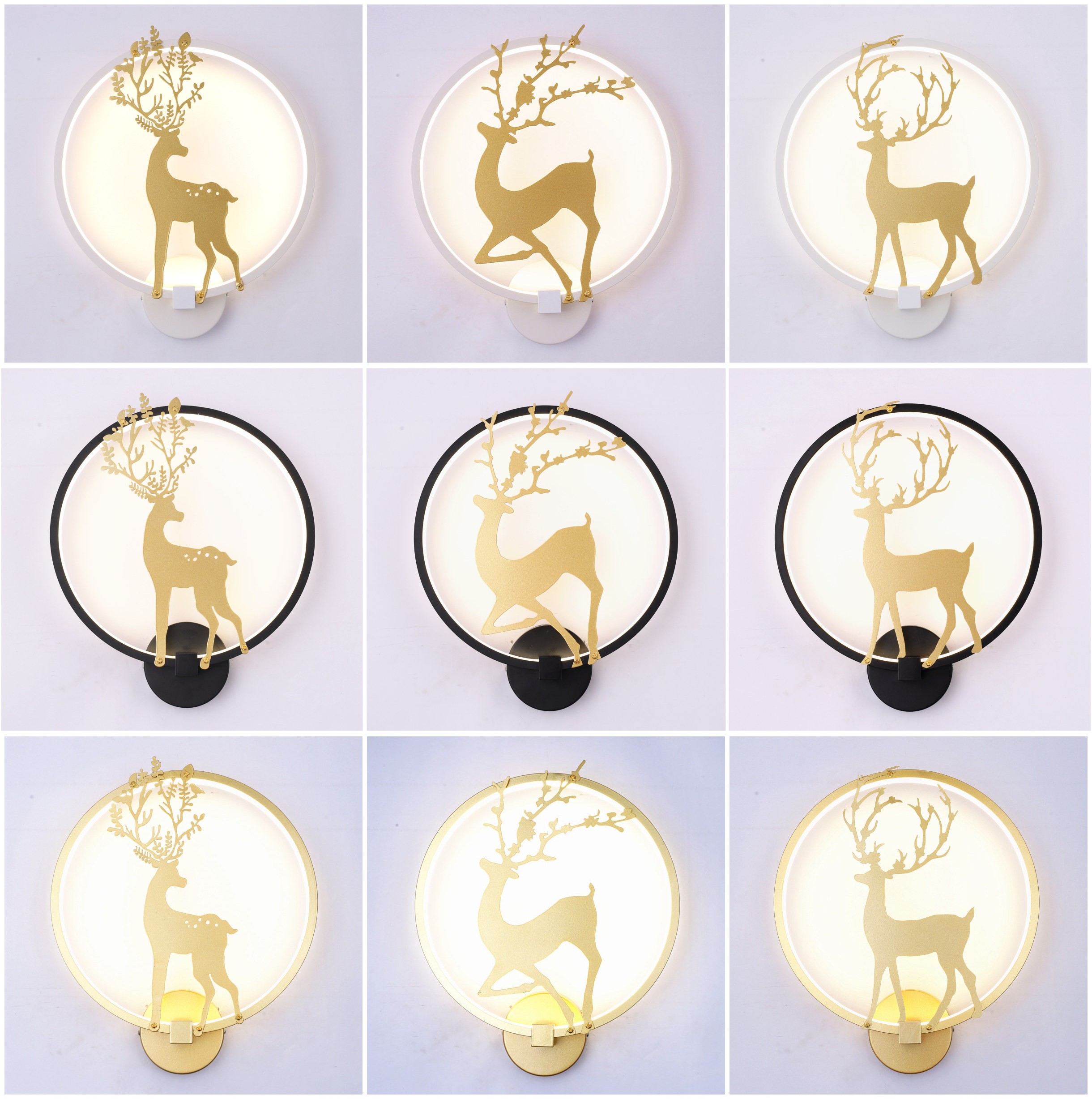 Artistic Painting LED Wall Light