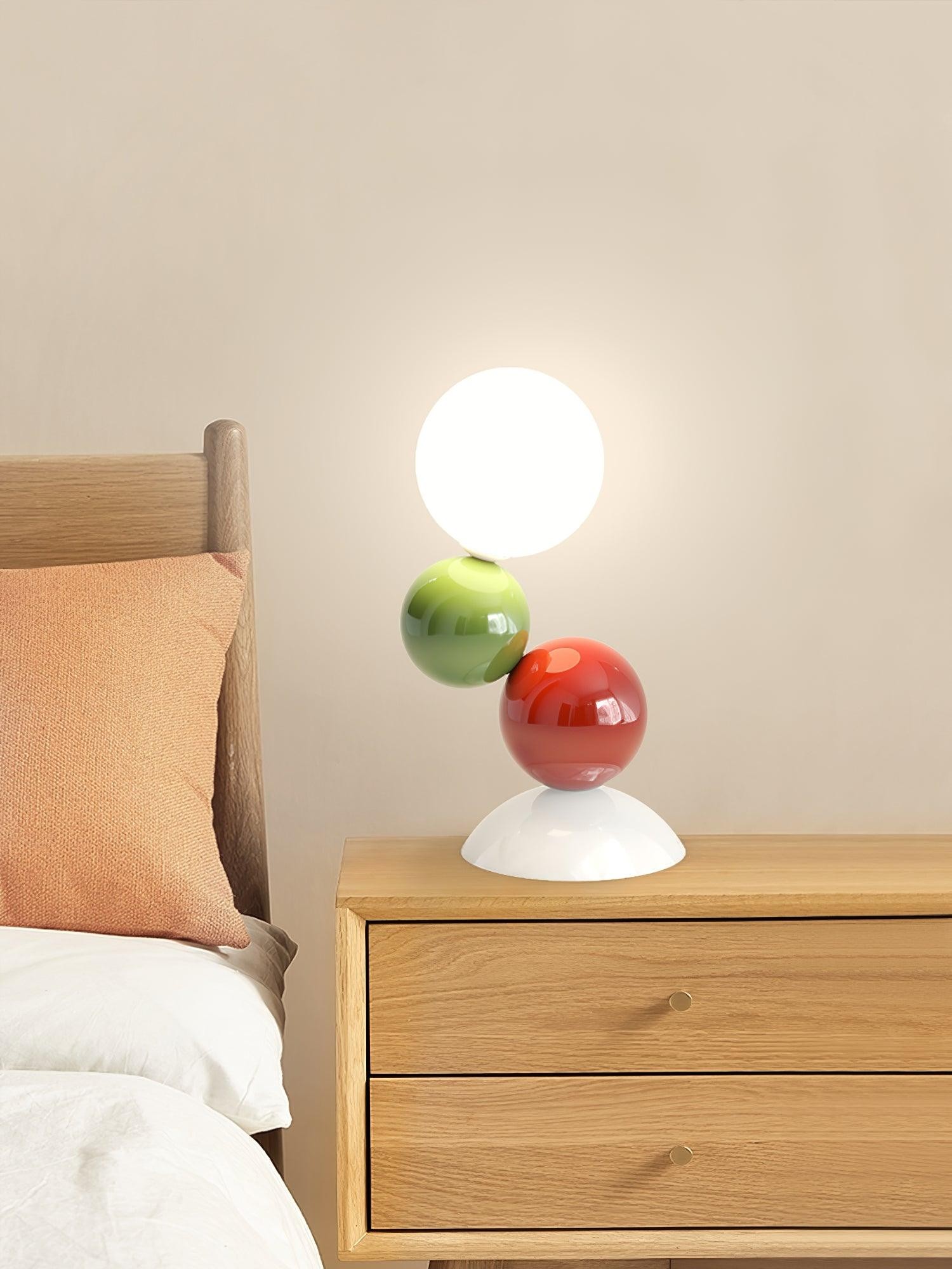 Colorful Design Acrylic Ball Table Lamp M101