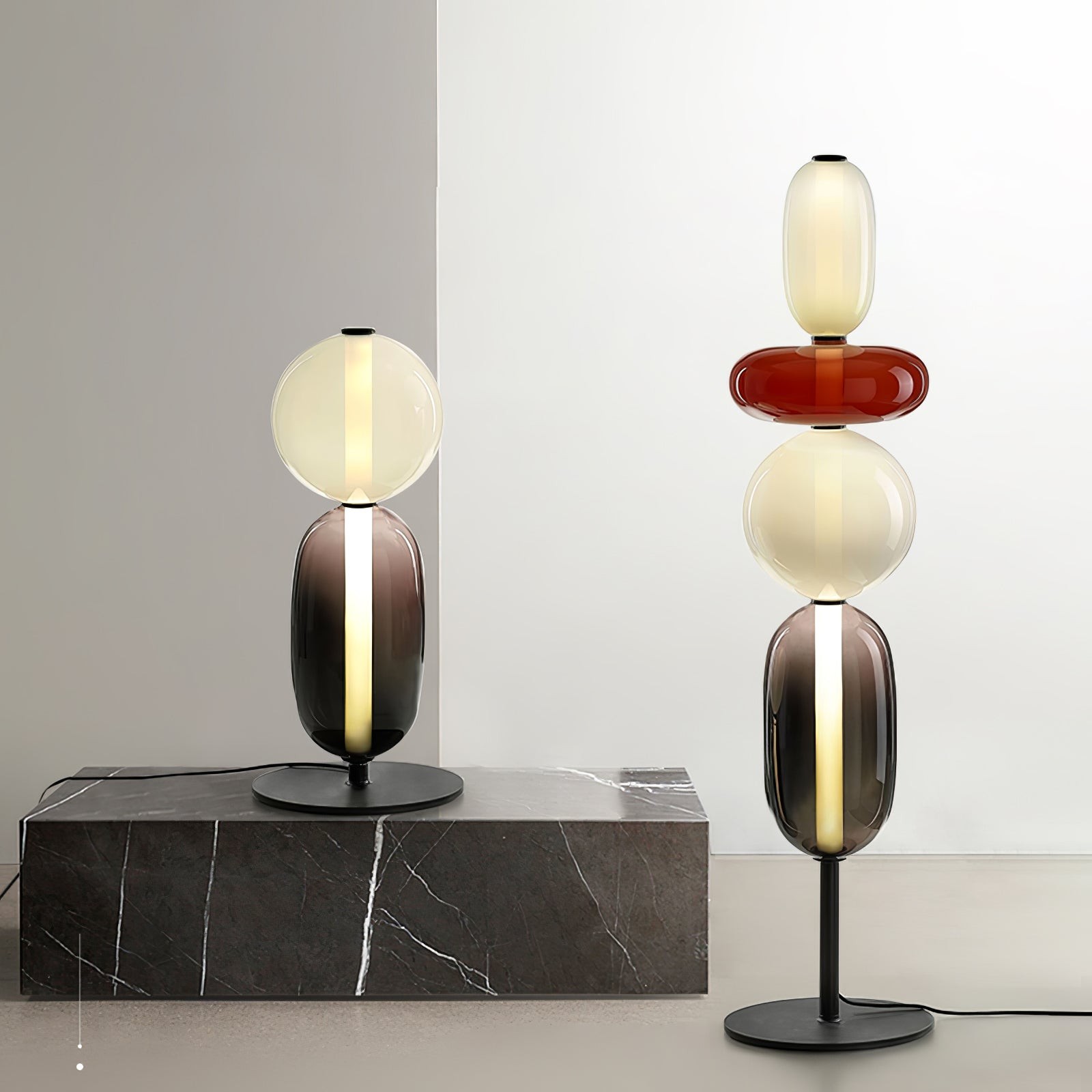 Nordic Creative Minimalist Luxury Glass Floor Light For Living Room M383