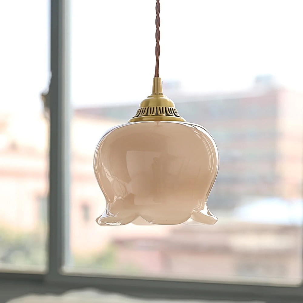 Vintage Valley Flower Pendant Light S163