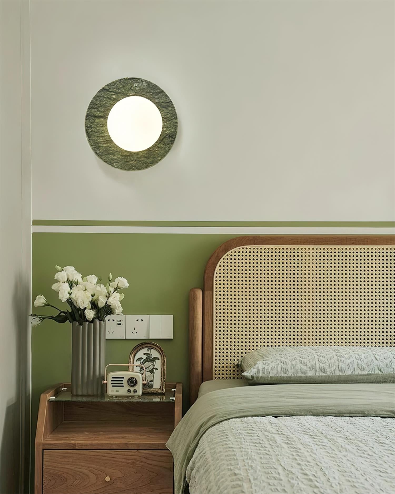 Green Marble Wall Lamp P020