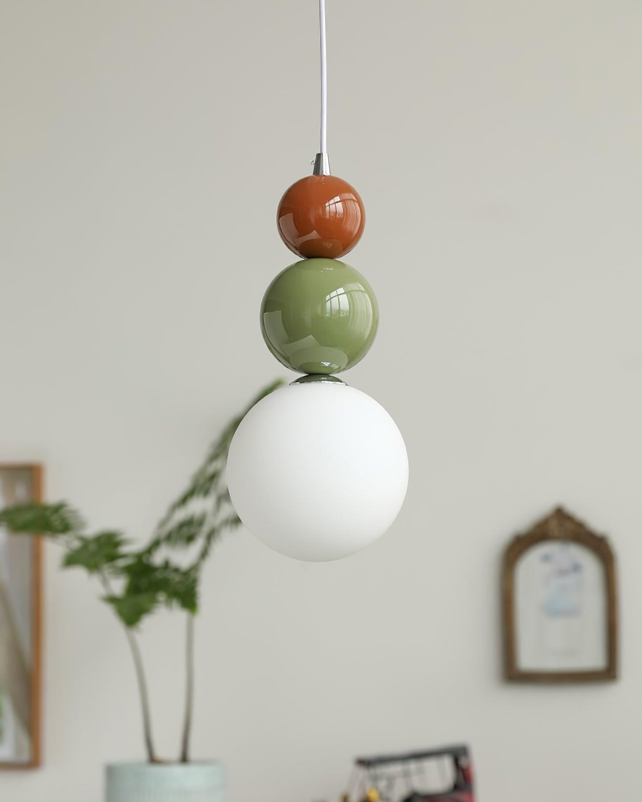 Nordic Cream Modern Simple Dot Pendant Lamp M285