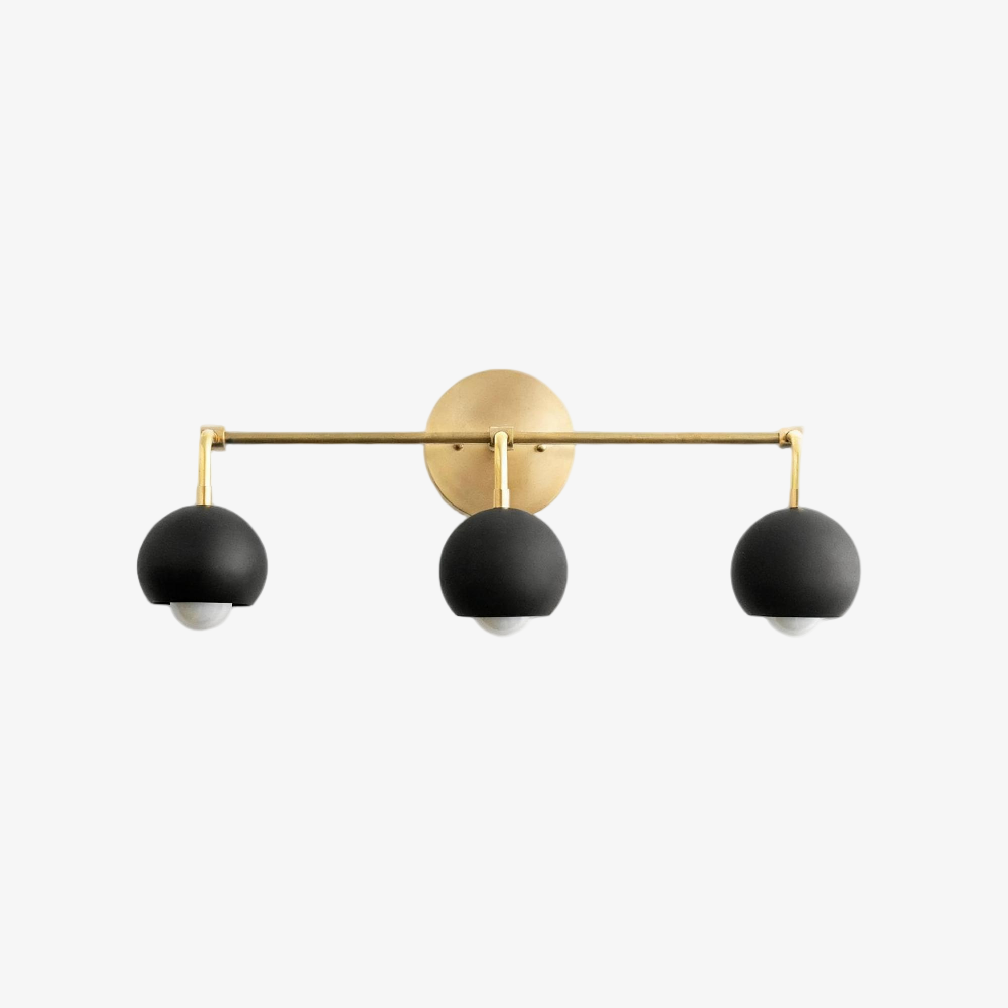 Metio Dome Decorative Vanity Light - Classic Orb Shade Bathroom Wall Lamp T324