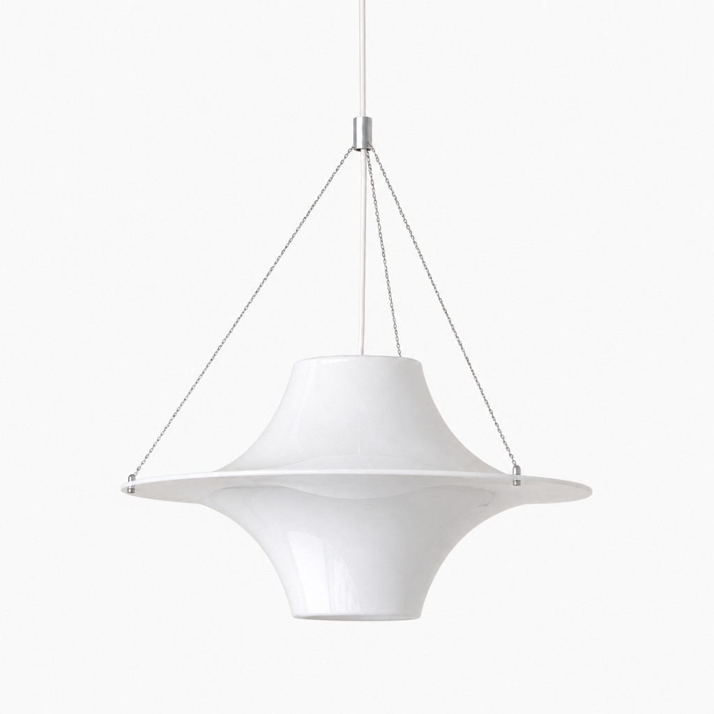 Saebery UFO-Shaped Pendant Lamp - Elegant Design Ideal for Kitchen or Workspace T2276