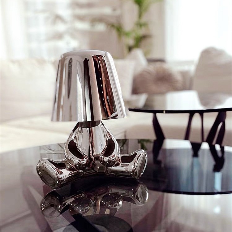 Aurabrova Human Figure Table Lamp - Modern Sculptural Design for Living Room