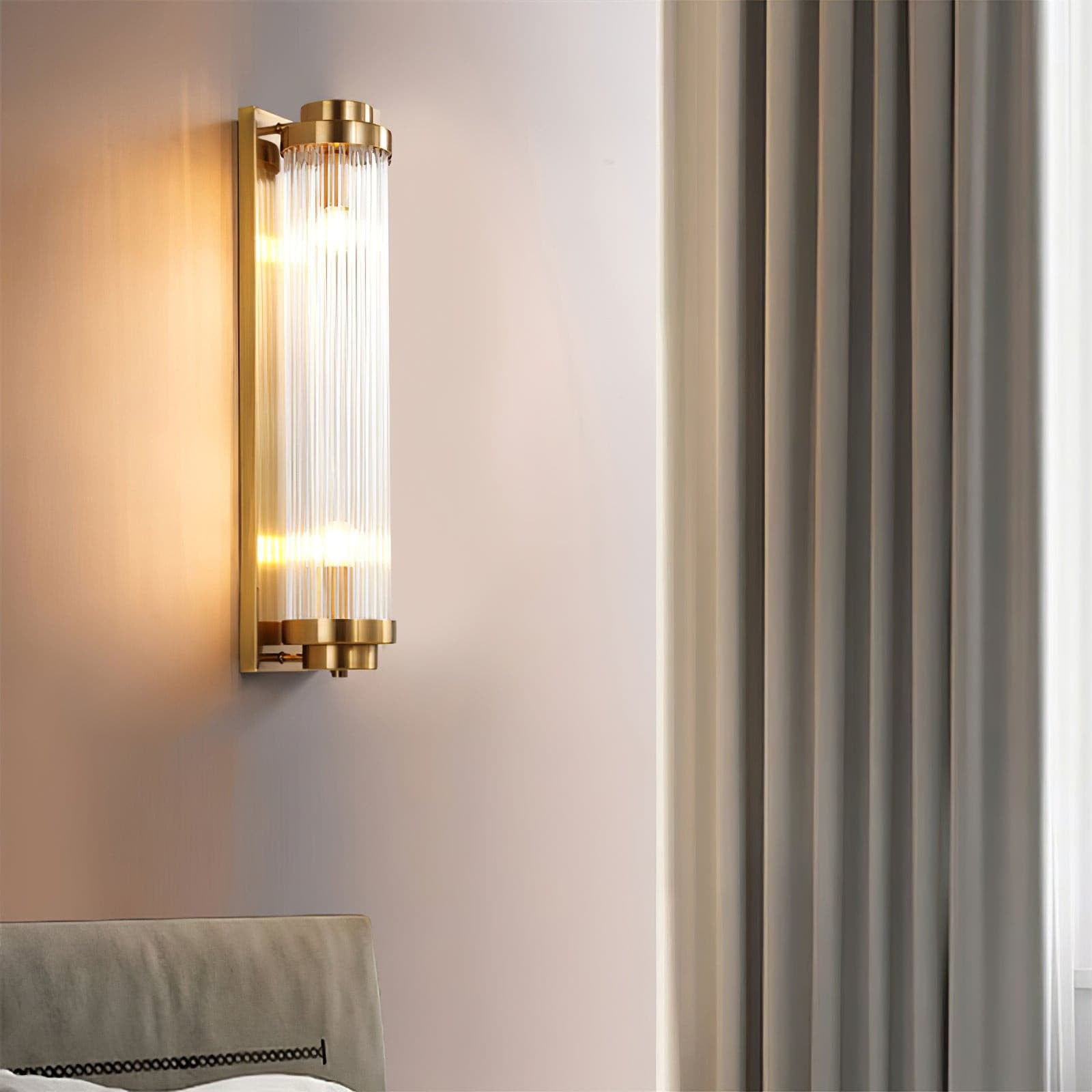 Pillar Offset Wall Lamp T429