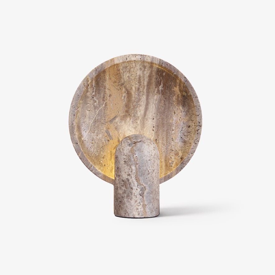 Wabi-sabi Style Eclipse Stone Table Lamp G18