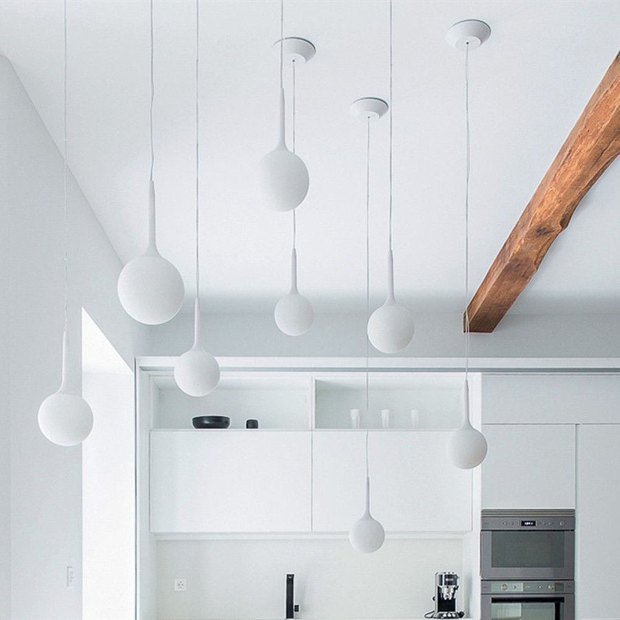Ariella Teardrop Glass Pendant Lamp