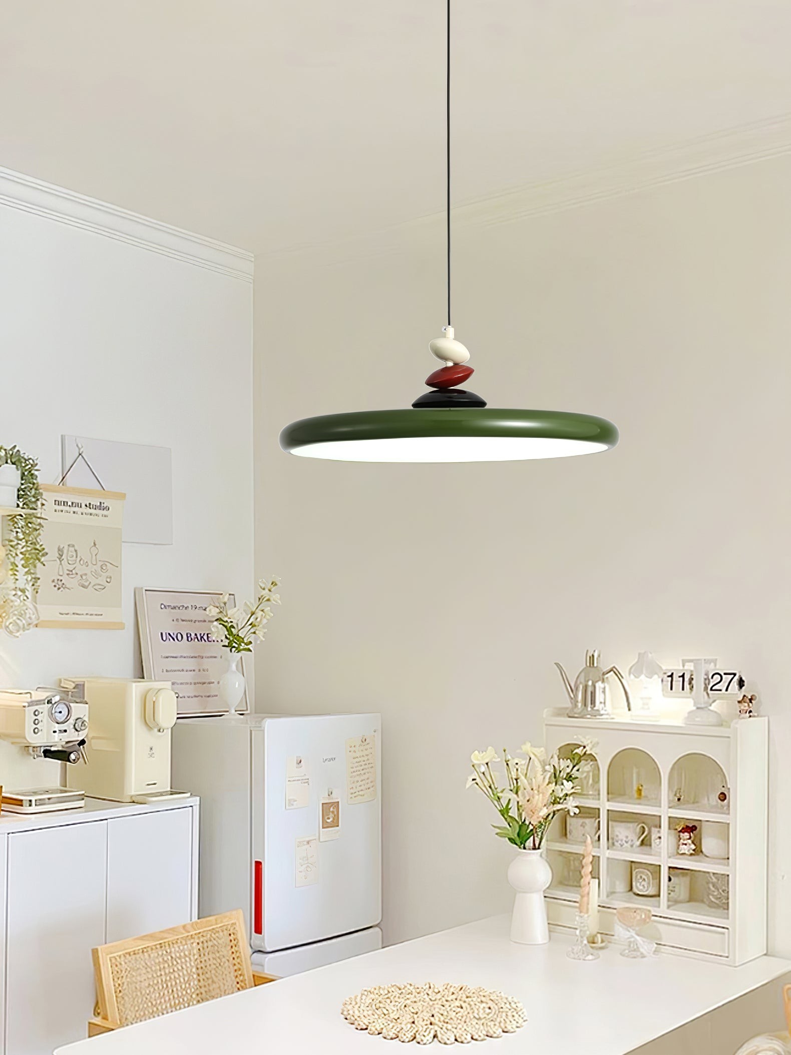 Nordic UFO Colorful LED Pendant Light M483