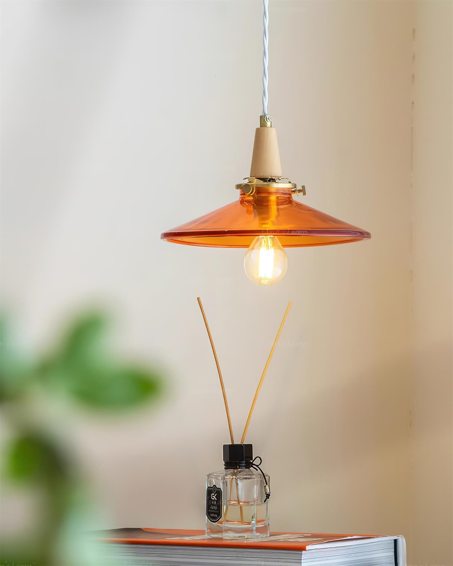 Nordic Brass Glass Pendant Lamp M185