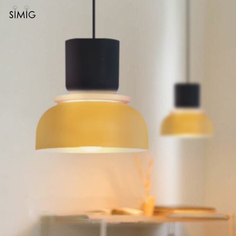 MACRI Color Block Nordic Pendant Light for Living Room