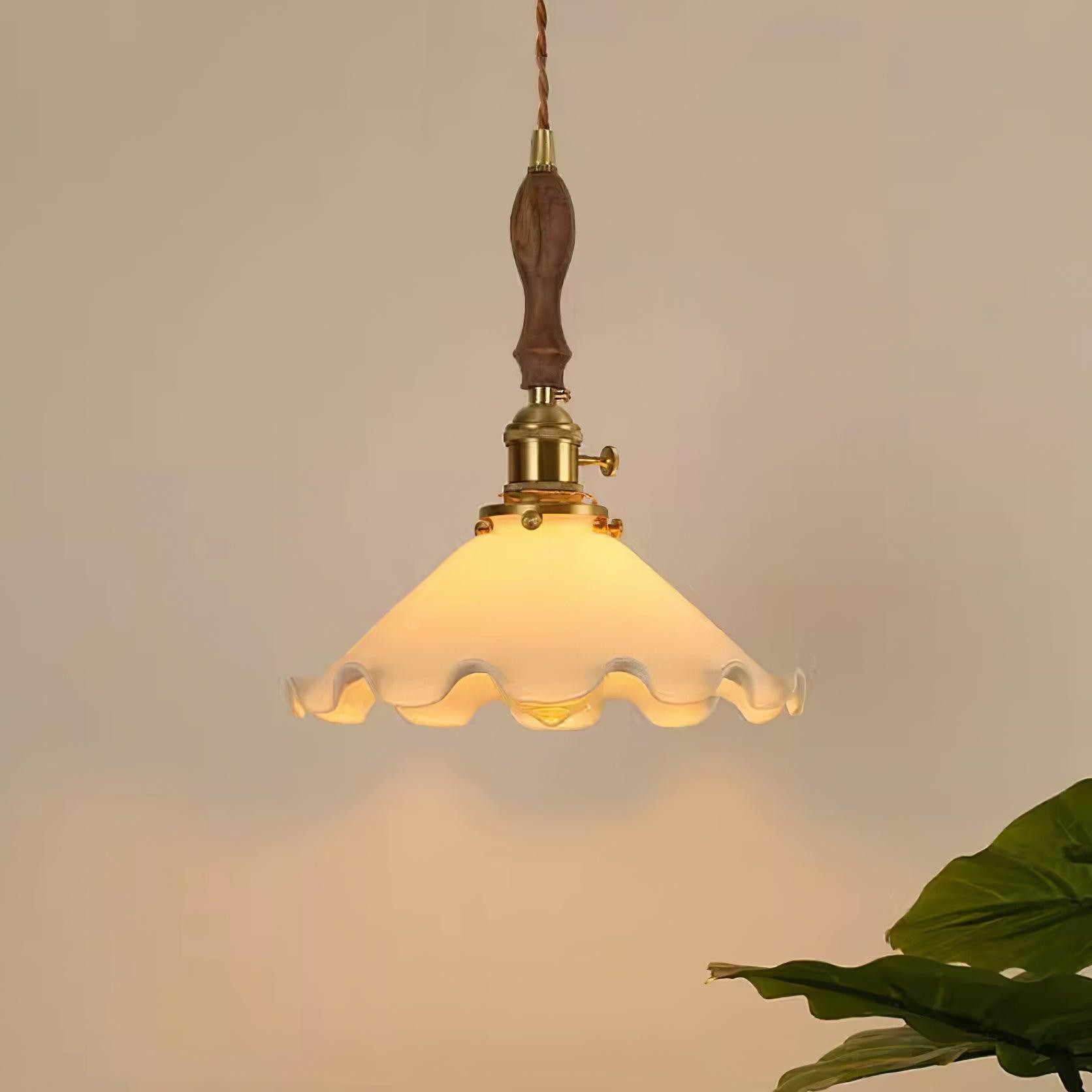 Milky Flower Pendant Light M254