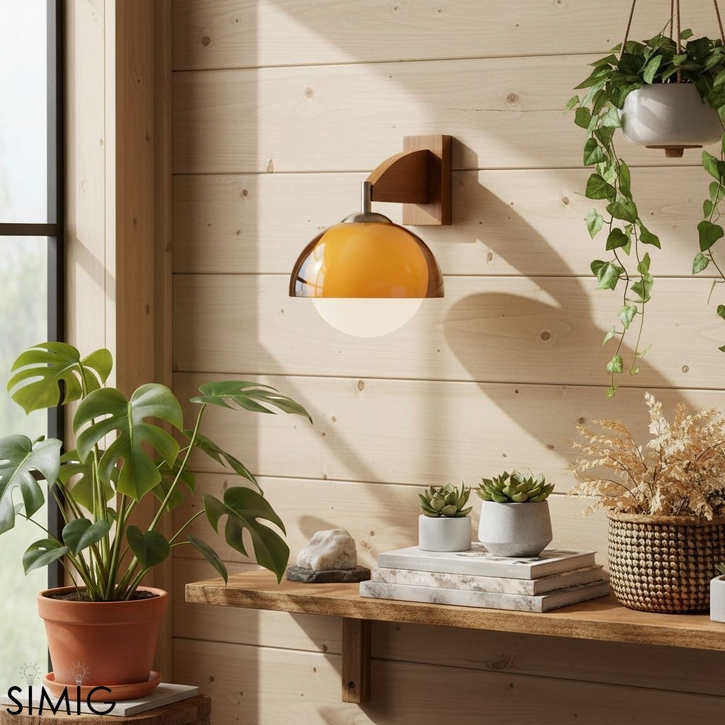 Afterglow Sunset Dual Shade Wall Lamp - Living Room Bedroom T588