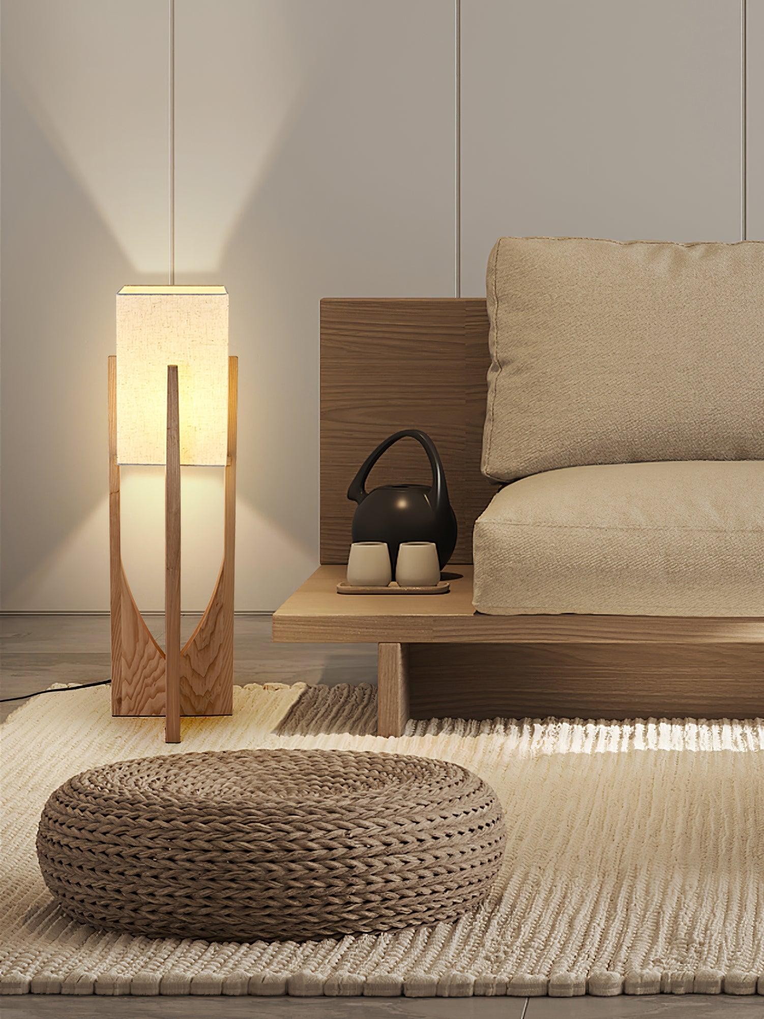 Vintage Wabi Style Floor Lamp M281