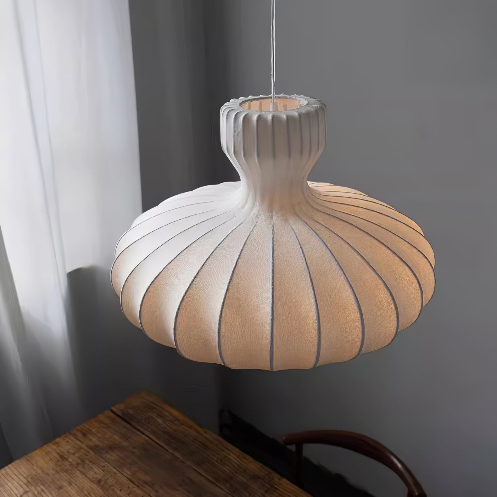 Lantern Silk Vintage Pendant Lamp M506