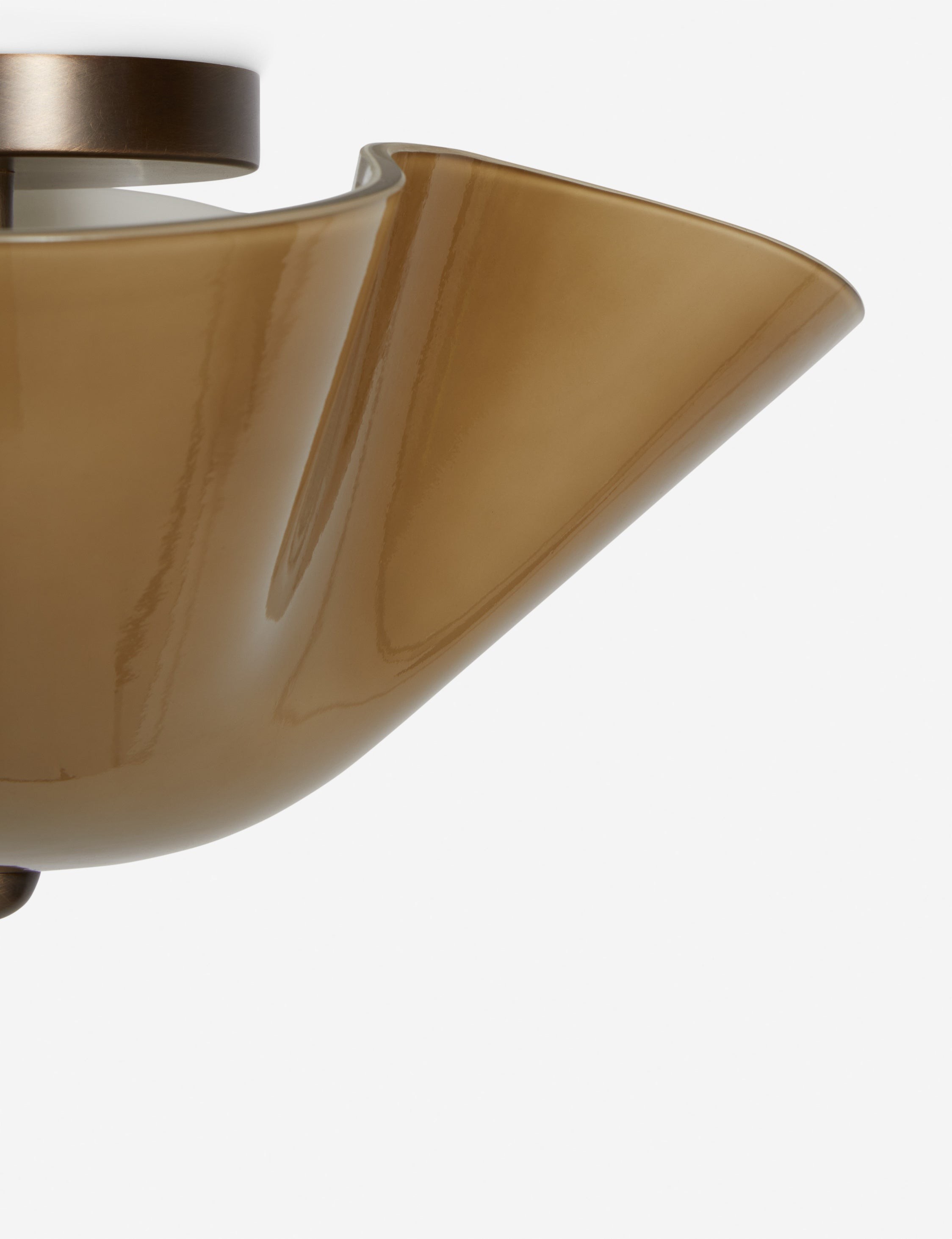 Bellina Modern Glass Flush Mount - Accent Light for Living Spaces T283