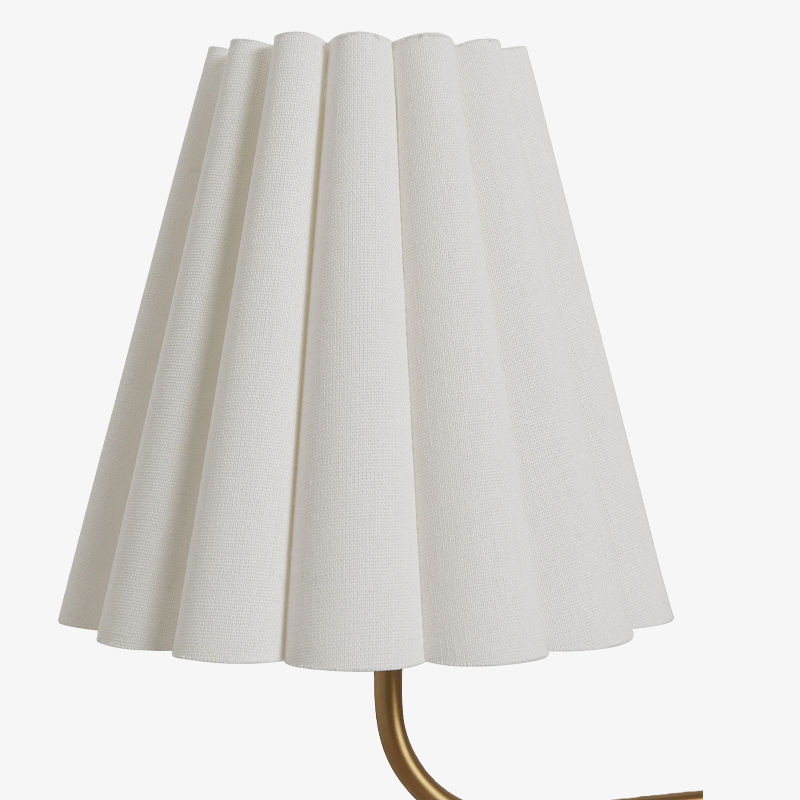 Ruffmeto Ruffled Shade Metal Frame Chandelier for Dining, Entry and Living Room T690